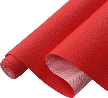 1.8mm Artificial PVC Leather Roll Leather Fabric Auto Upholstery Material For Crafts
