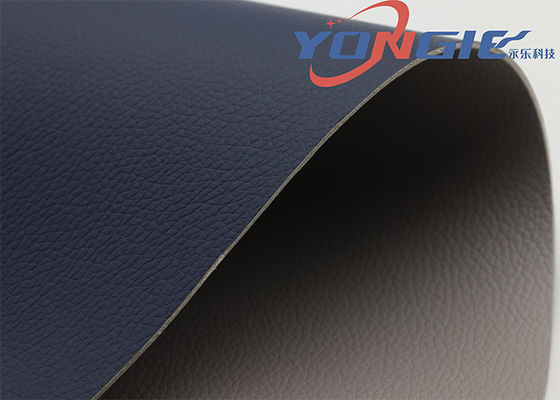 Synthetic PVC Leather Scratch Resistant For Marine Upholstery Car Interior