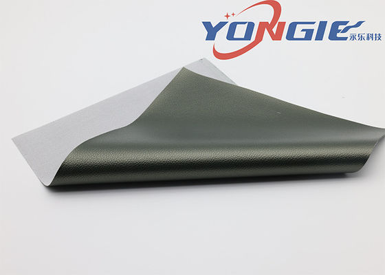 Furniture PVC Grey Leather Upholstery Fabric Water Repellent Leather Look Material For Upholstery