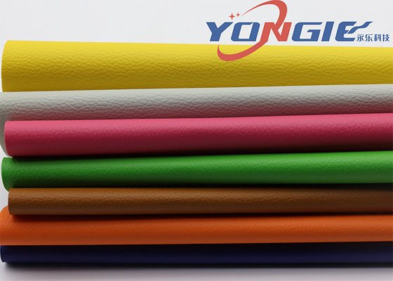 Furniture PVC Grey Leather Upholstery Fabric Water Repellent Leather Look Material For Upholstery