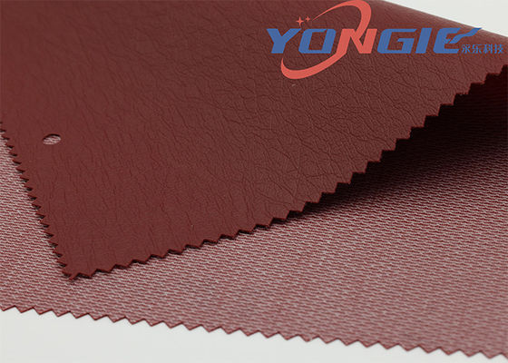 0.5MM Spillproof PVC Faux Leather Upholstery Pleather Fabric For Clothing 140cm Width