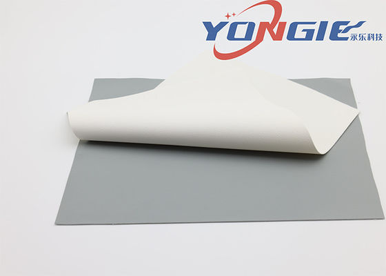 Tough Moisture Proof White Faux Leather Material Fake Leather Upholstery Fabric For Bags