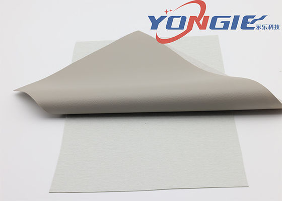 Tough Moisture Proof White Faux Leather Material Fake Leather Upholstery Fabric For Bags