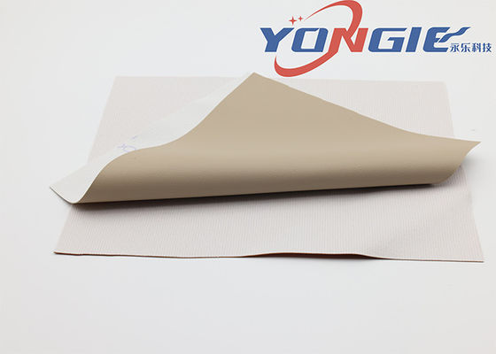 High Strength Durability Grey Faux Leather Material Breathable PVC For Automobile Interior