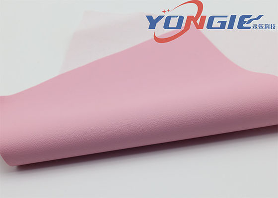 Soft Elastic Waterproof PVC Leather For Decoration Synthetic Leather Upholstery