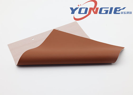 Clear Natural Lines Resilient PVC Clothing Fabric Material Waterproof Smooth Surface