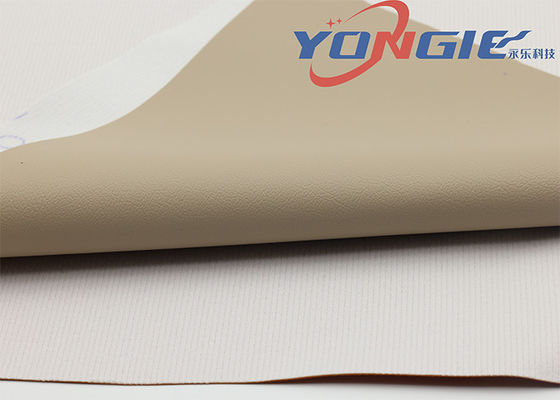 Black Car Leather Fabric  For Car Interior Decoration