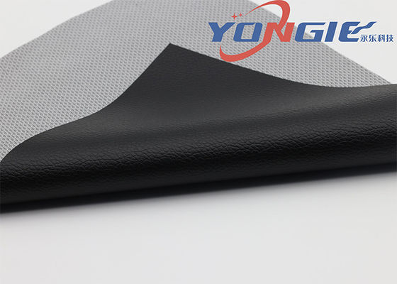 Black Car Leather Fabric  For Car Interior Decoration