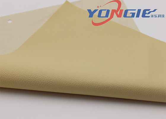 Knitted Backing 3MM Shiny Pleather Fabric Faux Leather For Car Accessories Bow Making