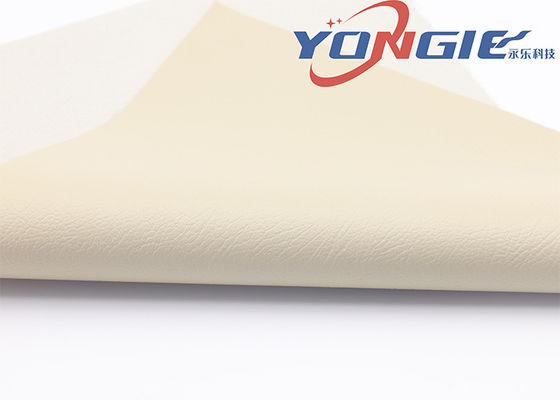White Synthetic PVC Leather Fabric Car Seats Decorative Leather Sheets