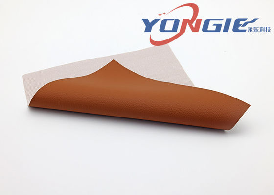 Synthetic PVC Leather Sheet Scratch Resistant For Mattress Upholstery Car Interior