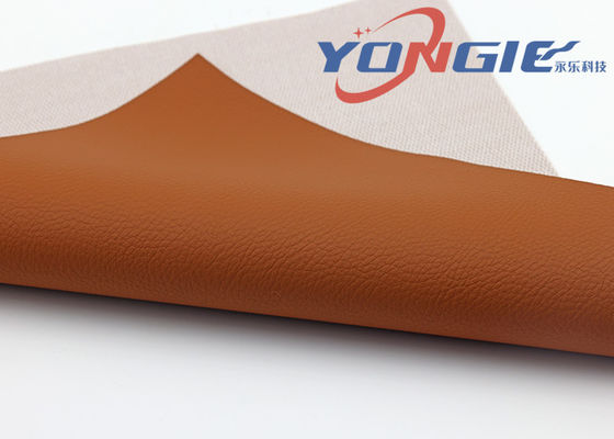 Durable Abrasion Resistant Artificial Leather Fabric PVC Waterproof Synthetic