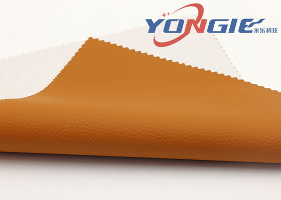 Leather Like Material Upholstery PVC Leather Wear And Chemical Resistant