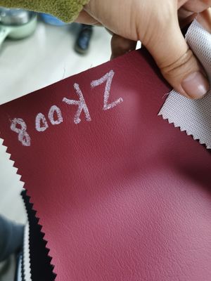 Waterproof PVC Faux Leather Embossed Colorful Fabric For Upholstery