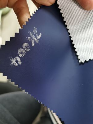 Non Woven Backing PU / PVC Synthetic Leather Waterproof Durable For Car Interior