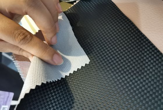 Diamond Pattern PVC Super Leather 3.0mm Durable Waterproof Fabric