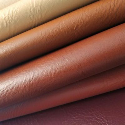 Elastic Low Odor PVC Synthetic Leather 160 CM For Sofa / Carseat / Furniture