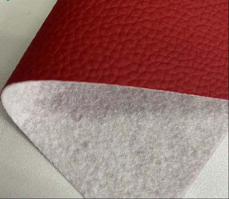 Classical Lichi PVC Leather With Acupuncture Cotton Backing Durable For Sofa