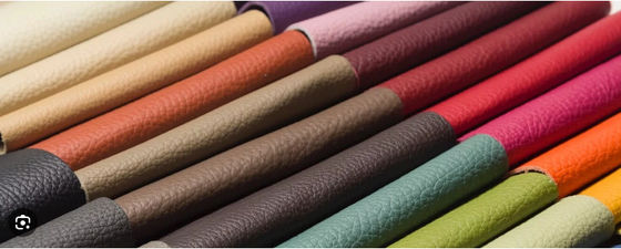Small Lychee Embossed Pattern PVC Leather Automotive High-End Interior
