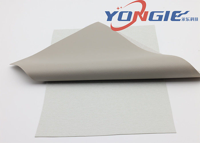 Tough Moisture Proof White Faux Leather Material Fake Leather Upholstery Fabric For Bags