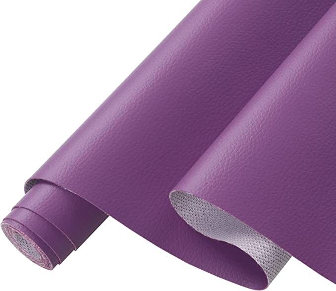 Manmade PVC Leather Roll Belts Wallets Artificial Leather Fabric