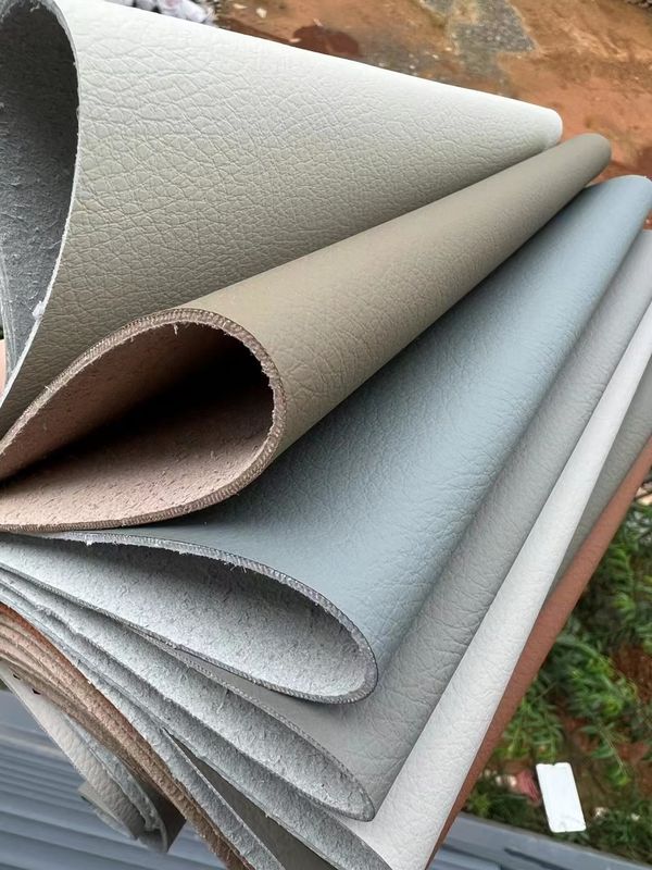 Marine Vinyl Fabric PVC Artificial Leather Scratch Resistant UV Treated For Boat Car Seat