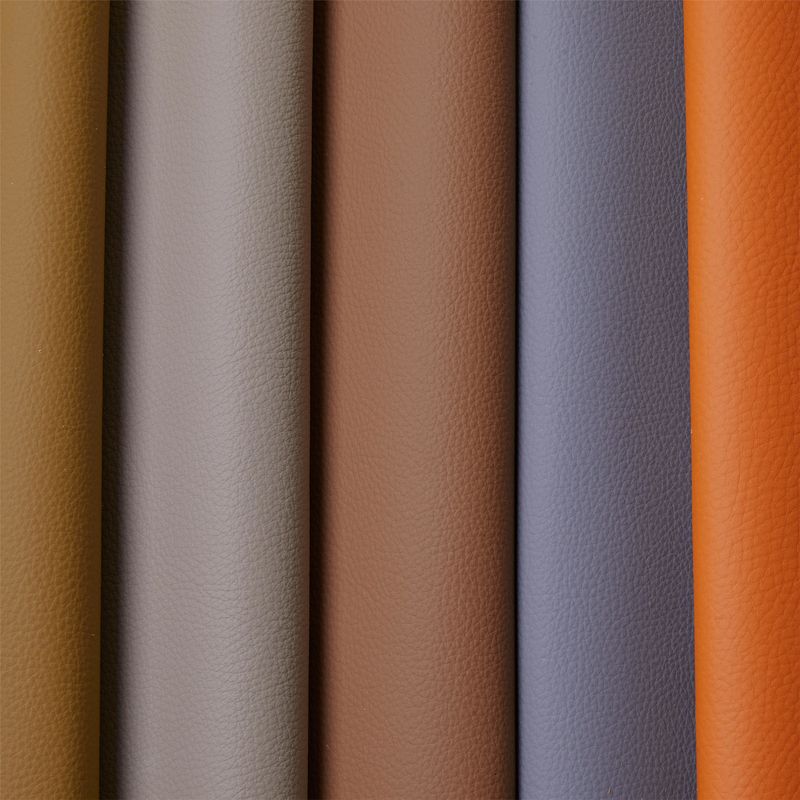 Faux genuine Leather - PVC coating Eco Leather Hot sale Anti-hydrolysis for Sofas / Chair / Car seat